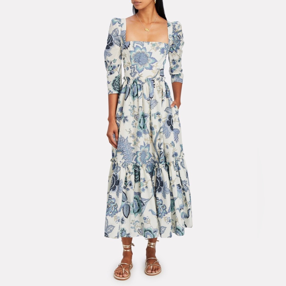 ⚡️Cara Cara Blue Hill Dress in Jacobean sz 0